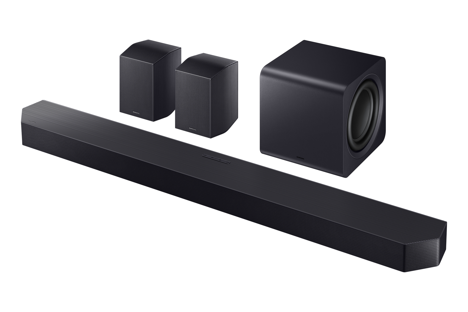 Samsung Q-series HW-Q990F Soundbar - 11.1.4ch - Dolby Atmos - Wireless Subwoofer - Black
