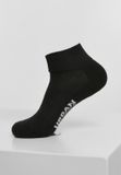 Urban Classics 6-Pack Unisex Sokken - Zwart - EU 47-50