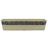 Classic Home and Garden 9418D-060 Korinthian Collection plantenbak, 45,7 cm, ivoorkleurig