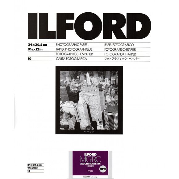 Ilford Multigrade RC DeLuxe pearl - 24x30cm - 10 vel