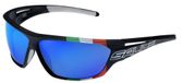 Salice 002 Ita Lunettes de soleil unisexe noir sport bleu
