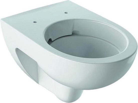 Geberit Hangend Toilet Renova Randloze Holle bodem 355x340x540mm Wit