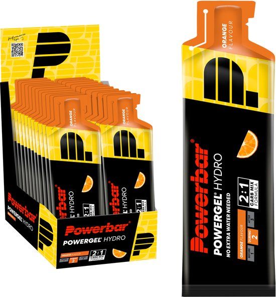 PowerBar PowerGel Hydro Sportvoeding Orange 24 x 67ml