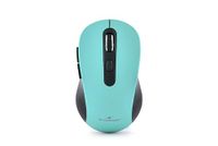 BlueStork - Draadloze muis, oplaadbaar, stil, USB-ontvanger, 2,5 GHz, draadloze muis, 6 toetsen, ergonomisch ontwerp, 800-1600 dpi, compatibel met pc, Mac, laptop - Nieuw 2023