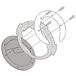 METALISCHE Givi METALISCHE FLANS BF35 TECHNISCHE gegevens X Tank Lock Bag