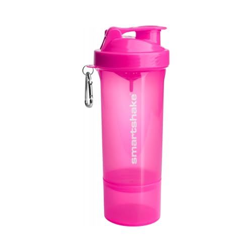 Smartshake SLIM, 17oz Shaker Cup, Neon Roze