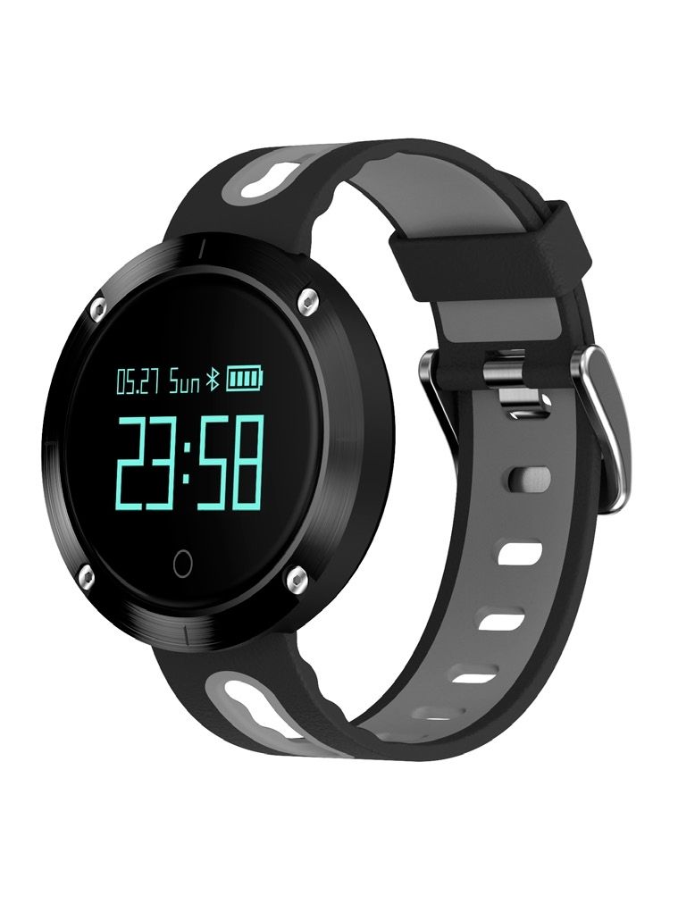 Billow XS30BG Smartwatch - Zwart/Grijs - IP67 - Hartslagmeter - Stappenteller