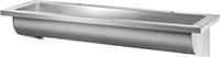 Delabie CANAL collectieve wastafel wandmodel 1200 mm RVS Mat