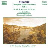 Outhere Naxos Jeno Jandó - Mozart: Piano Concertos 6 (CD)