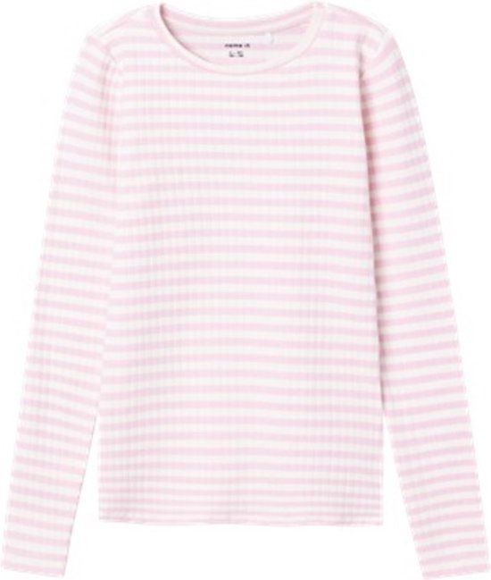 NAME IT MINI NMFSURAJA XSL TOP 92 - Roze - Baby - Maat 92 - Lange mouw