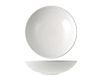 6 Denver 6-delig steengoed borden wit 20cm
