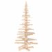 vidaXL Houten kerstboom KOTKA 150 cm Massief grenenhout Natuurlijk