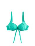 Next Dames Bikinitop Turquoise Gestipt 75G