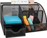 QUVIO Bureau organizer - 6 vakken - Staal
