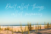 A.S. Création Behang Collect Memories 3,75 m x 2,50 m - WALLLOVE Behang strand en zee in blauw, beige incl. lijm - DD129612