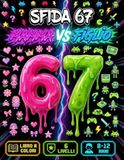 SFIDA 67 MAMMA VS FIGLIO: Sfide di enigmistica a colori per bambini 8-12 anni, 6 livelli crescenti per staccare dagli schermi e ritrovarsi in una sfida tutta da ridere.