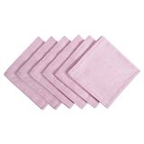 DII 100% katoen, Chambray Servettenset, Oversized Basic elke dag, Rose 6 Count