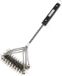The Bastard BBQ Double Brush - Zilver/Zwart - Staal - 50 cm