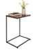 Merkloos Relaxdays Bijzettafel u-vorm - 55 cm breed - onder bank - industrieel