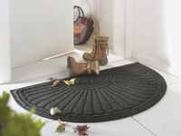 wash+dry Kleen-Tex DUNE Rubberen mat Binnen/buiten Rechthoekig Grijs 55x85cm