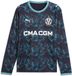 PUMA Buitenshirt met lange mouwen OM 2026/27 - Mannen - L - Polyester - new navy/baltic sea blue