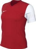 Nike Dames Short Sleeve Top W Nk Df Tiempo Prem Ii Jsy Ss, Rood - Wit, DH8233-657, XS