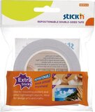 Stick'n dubbelzijdig tape voor fotoboeken - extra sterk - 12mmx12meter - Geen permanent plakband