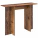 vidaXL Wandtafel Oud hout 100 x 30 x 75 cm