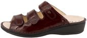 Finn Comfort Muiltje Rood Leer Maat 40