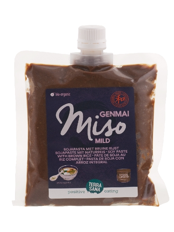 TerraSana Genmai miso eko met schroefdop 345 G