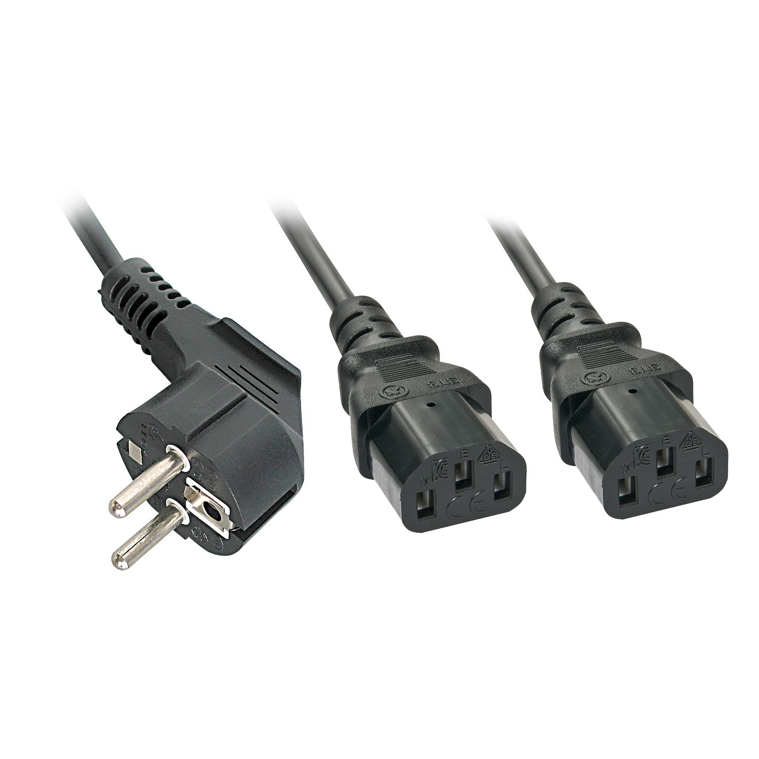 Lindy 30048 electriciteitssnoer Zwart CEE7/14