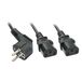 Lindy 30048 electriciteitssnoer Zwart CEE7/14