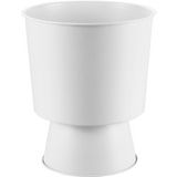 LIVARNO® Pot à plante en acier, Ø 30,7 x H 37,5 cm, 17 L