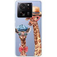 1001 coques Xiaomi Siliconen hoesje compatibel met Xiaomi 13T Grappige Giraf