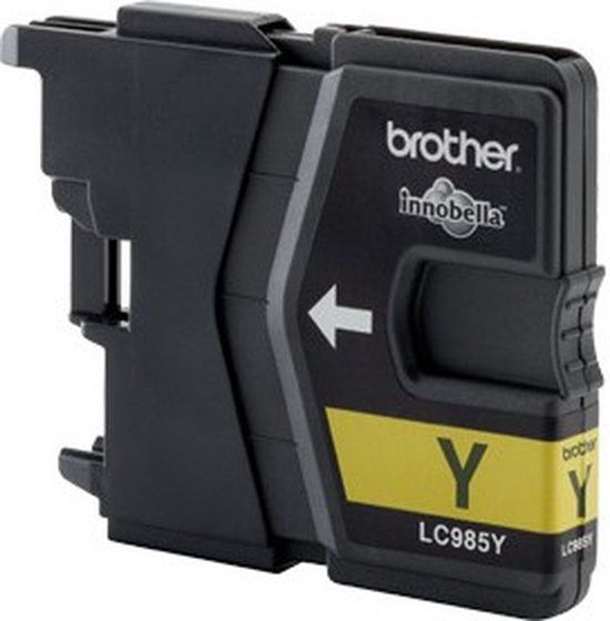 Brother LC-985YBPDR Inktcartridge Geel