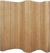 vidaXL Paravent - 250 cm largeur x 165 cm hauteur - Bambou - Naturel