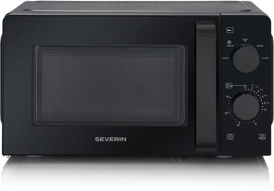 Severin MW 7580 magnetron Zwart Solo-magnetron Aanrecht 19 l 700 W