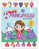 I Principesse da colorare. Ediz. illustrata. Con gommine