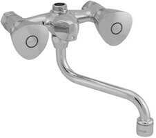 Venlo Nimbus II Project Eco Douchekraan - Met omstel - 12 cm hartafstand - Chroom