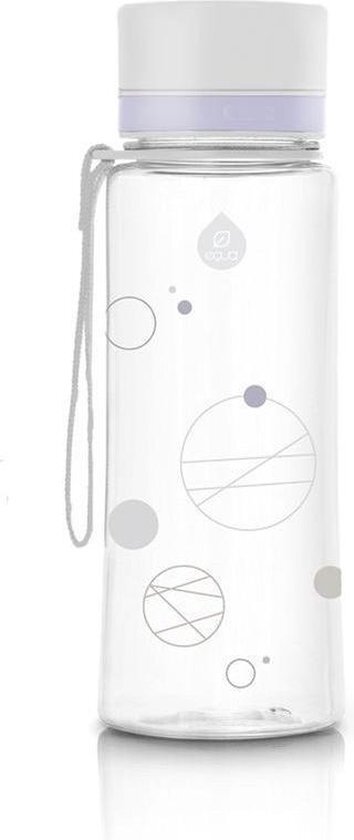 Equa BPA free drinkfles 600 ml - Lavender Moon