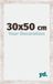 yd. Cadre photo 30x50 cm MDF White Wash Catania
