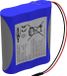 Ansmann 1S3P Accupack Aantal cellen: 3 Batterijgrootte: 18650 Kabel Li-ion 3.6 V 10500 mAh