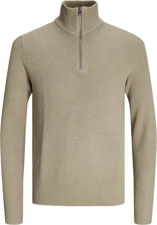 JACK&JONES JJEPERFECT KNIT HALF ZIP SN Heren Trui - Maat S