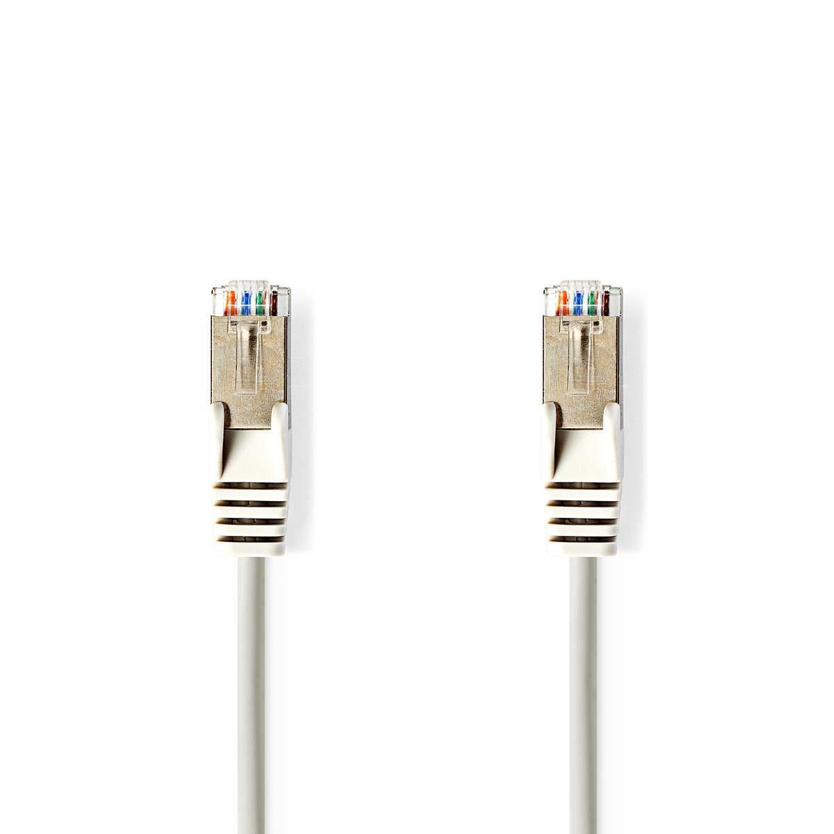 Nedis CAT5e Netwerkkabel - SF/UTP - RJ45 - 0.15m - Grijs