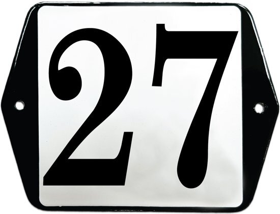 EmailleDesignÂ® Emaille huisummer model oor - 27