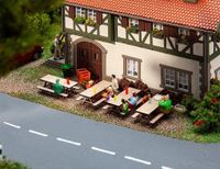 Faller - 4 Picnic benches - FA180304 - Model Railway Scale H0