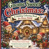 Gnome Sweet Christmas: A Holiday Colouring Book for Adults