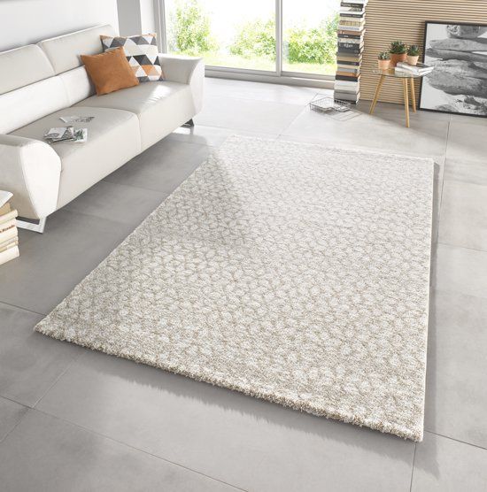 Mint rugs Symmetrisch Vloerkleed Impress - Beige Crème Bruin 160 x 230 cm