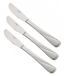 Kinghoff KH-1443 Couteau à dîner - Acier inoxydable - Haut poli - 21cm - Set de 3