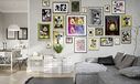 Komar 025-DVD4 Disney vlies-fotobehang Mickey Art Collection, afmeting 400 x 250 cm (breedte x hoogte), 4 banen inclusief lijm, bont